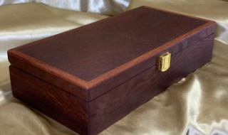 PLKB 25912-L6540 - Premium Australian Wooden Keepsake Box - Handcrafted from Woody Pear  SOLD