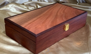 PLKB 251010-L6915 - Premium Quality Australian Jarrah Keepsake Box - Handcrafted SOLD