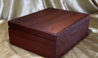 PLKB 251014-L6999 - Premium Large Keepsake Box Handcrafted from Australian Woody Pear SOLD