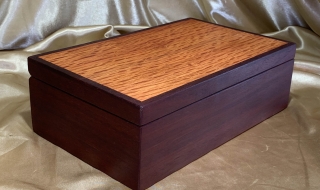 PJBT 251102-L6865 - Premium Handcrafted Wooden Jewellery Box with Removable Tray - Australia SOLD