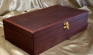 PJBT 251103-L6897 - Premium Quality Wooden Jewellery Box with Removable Tray - Hand Made SOLD