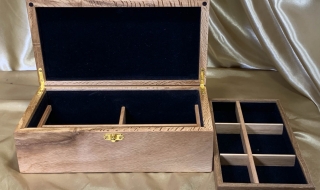 PJBT 25098-L6397 - Premium Hand made Wooden Jewellery Box with Removable Tray NOT AVAILABLE
