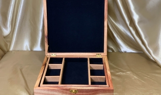 PJBT 25001-L5703 - Premium Wooden Jewellery Box with Removable Tray - Hand Made Australian Silkyoak SOLD
