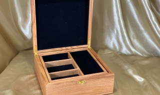 PJBT 260103-L7404 - Premium Australian Wooden Jewellery Box with Tray
