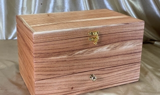 PJBDT 2601161-L7568 - Premium Quality Timber Jewellery Box with Drawer and Tray SOLD