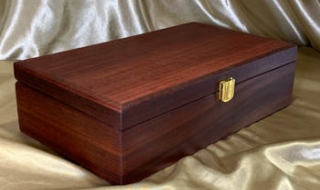 PJBT 2603T2-L7867 - Premium Handcrafted Jarrah Jewellery Box with Removable Tray SOLD