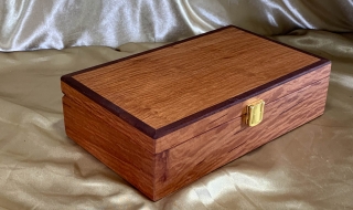PMKB 2603K8-L8011 - Premium Medium Size Handcrafted Wooden Keepsake Box - Australian Sheoak SOLD