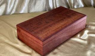 PLKB 2607K6-L9947 - Premium Hand Made Wooden Keepsake Box - Western Australian Jarrah